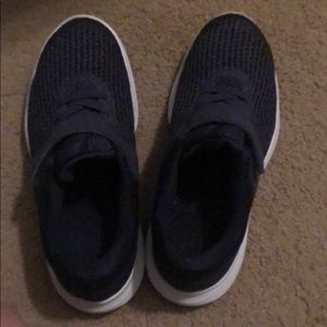 Nike Navy Blue tennis shoes worn once